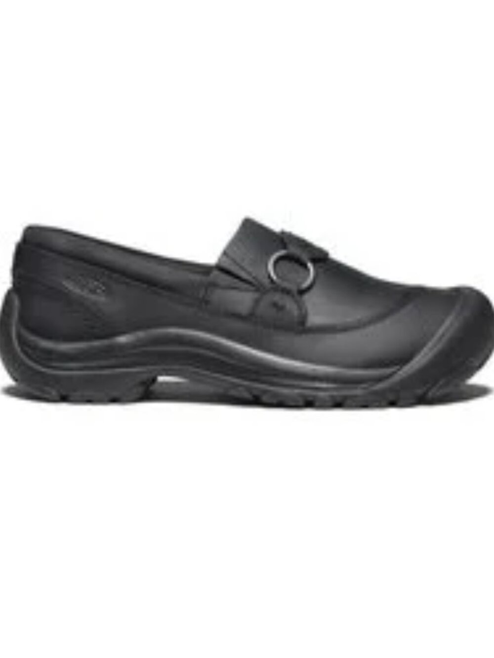 Keen Women's Black Kaci III Leather Casual Slip-On Clogs Size US 6.5